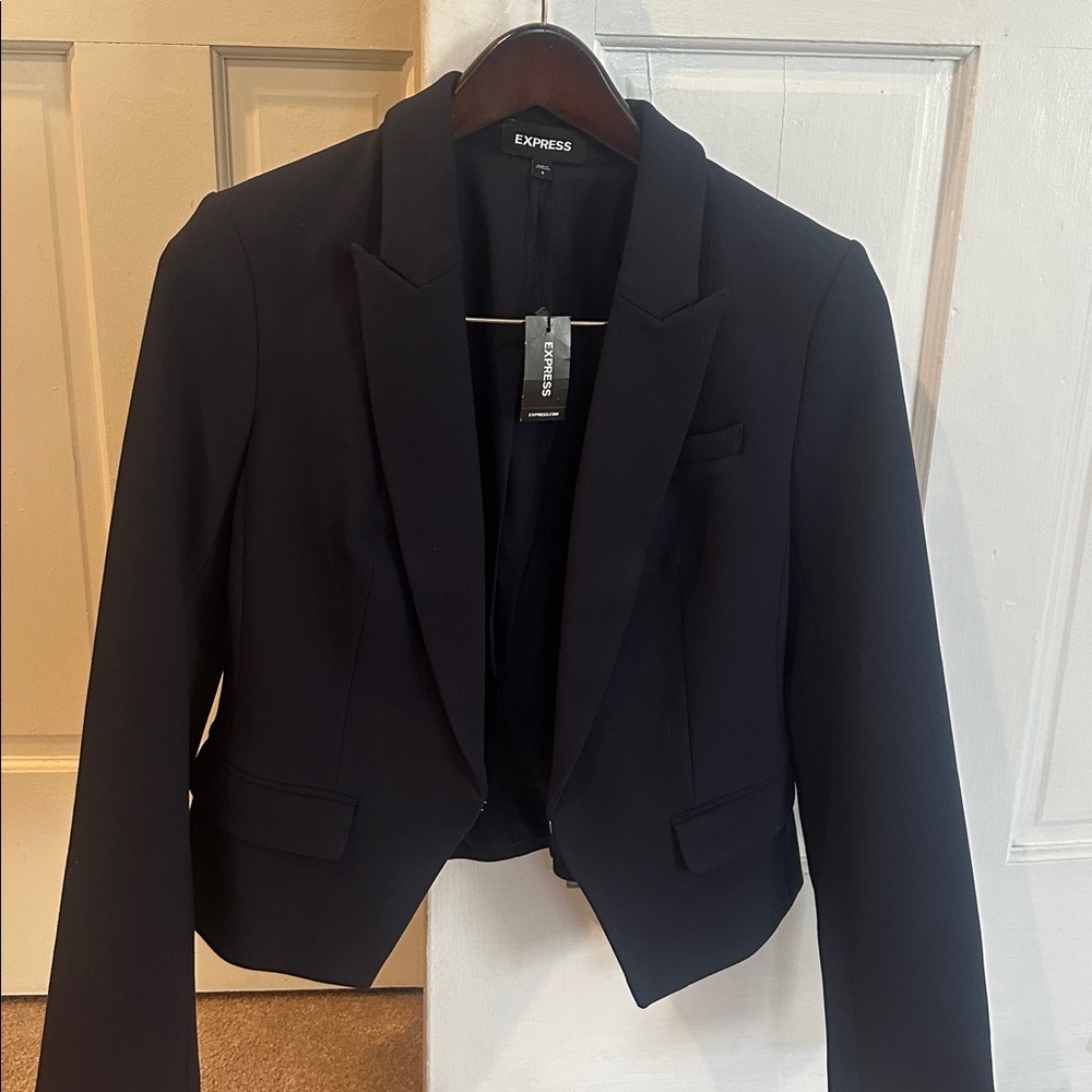 Express blazer jacket in navy